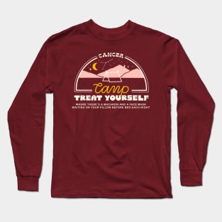 Cancer Camp Treat Yourself Long Sleeve T-Shirt